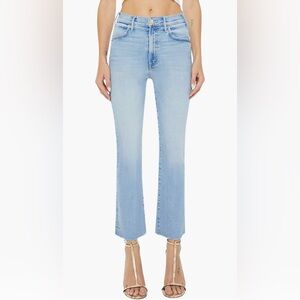 Mother The Hustler Ankle Fray Jeans In Limited Edition